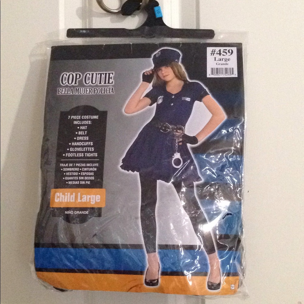 A cop Halloween costume.